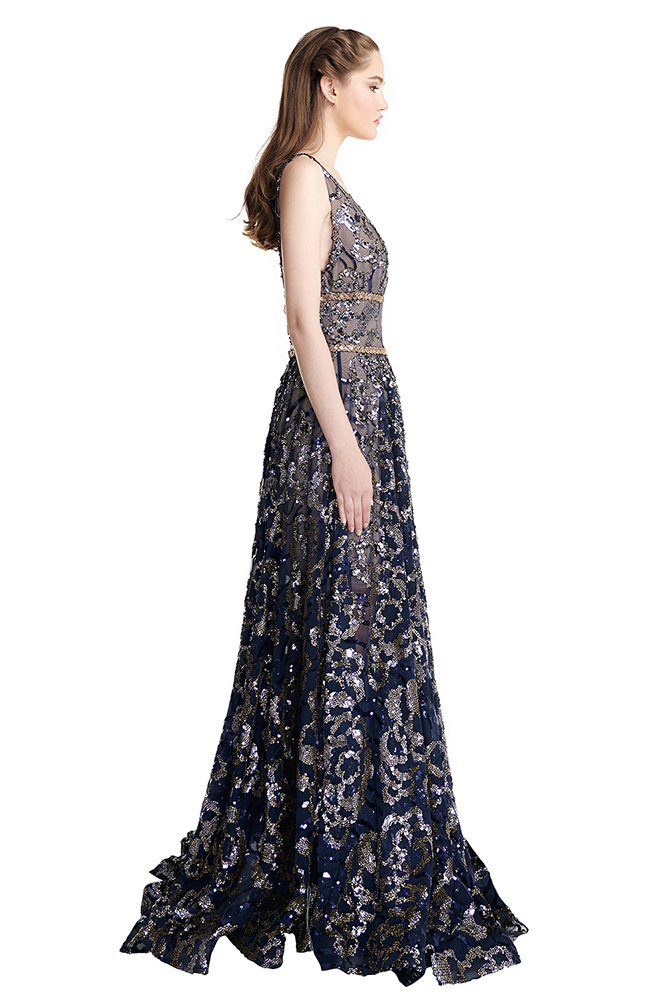 side view of the dress